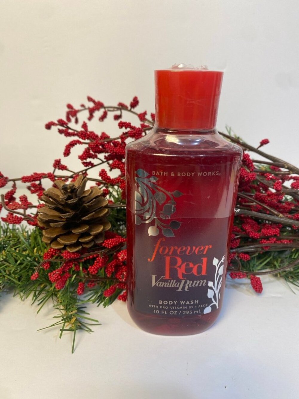 “Forever Red Vanilla Rum” Bath & Body Works New & Sealed Body Wash